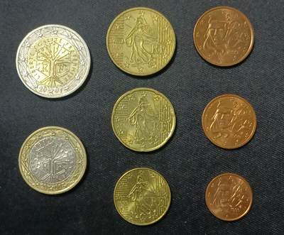 【游宝拍卖】乙巳蛇年第107期 周四集拍 - 法国🇫🇷欧元套币