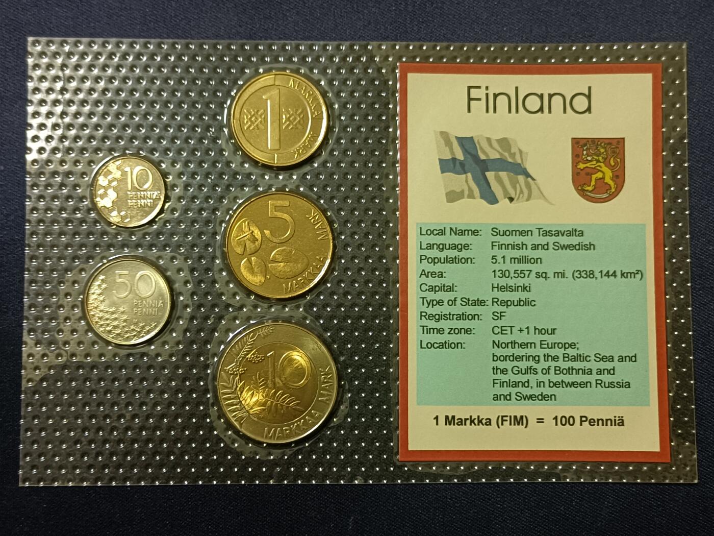 【游宝拍卖】乙巳蛇年第107期 周四集拍 芬兰🇫🇮套币 封装开胶