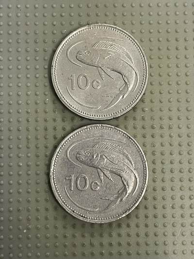 2026年第8场各国散币拍卖（总第158场） - 马耳他1991年10分2枚