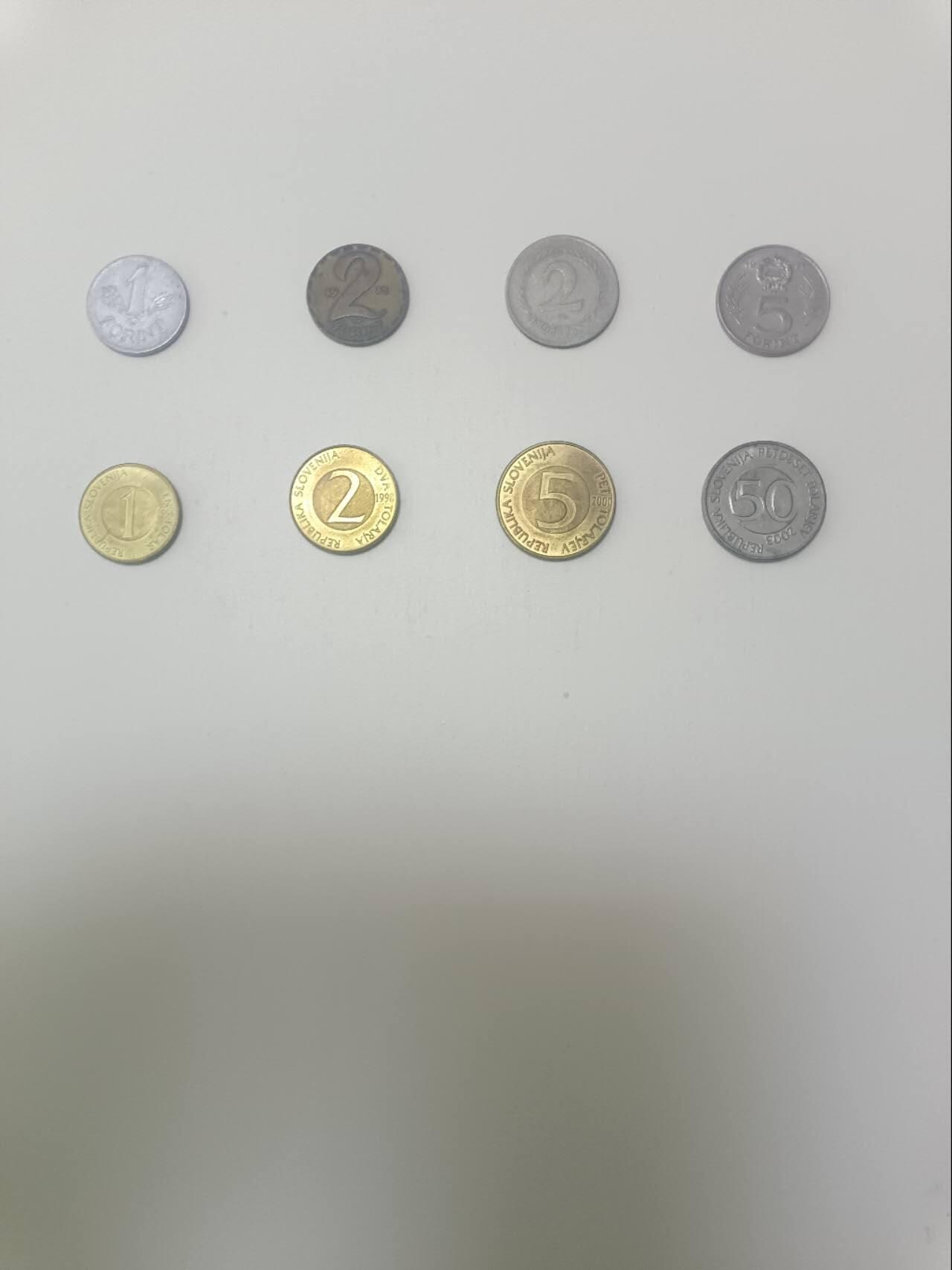 【20260115】非全新纸币和硬币第325场 欧洲国家8枚硬币