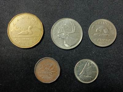 【游宝拍卖】乙巳蛇年第107期 周四集拍 - 加拿大套币 1989年