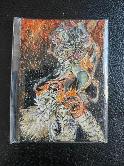 阳大大卡牌拍卖第93期（持续收拍品，周五晚上九点截拍，进群福利早知道） - 【手绘卡】知名画师 师子 魔童闹海