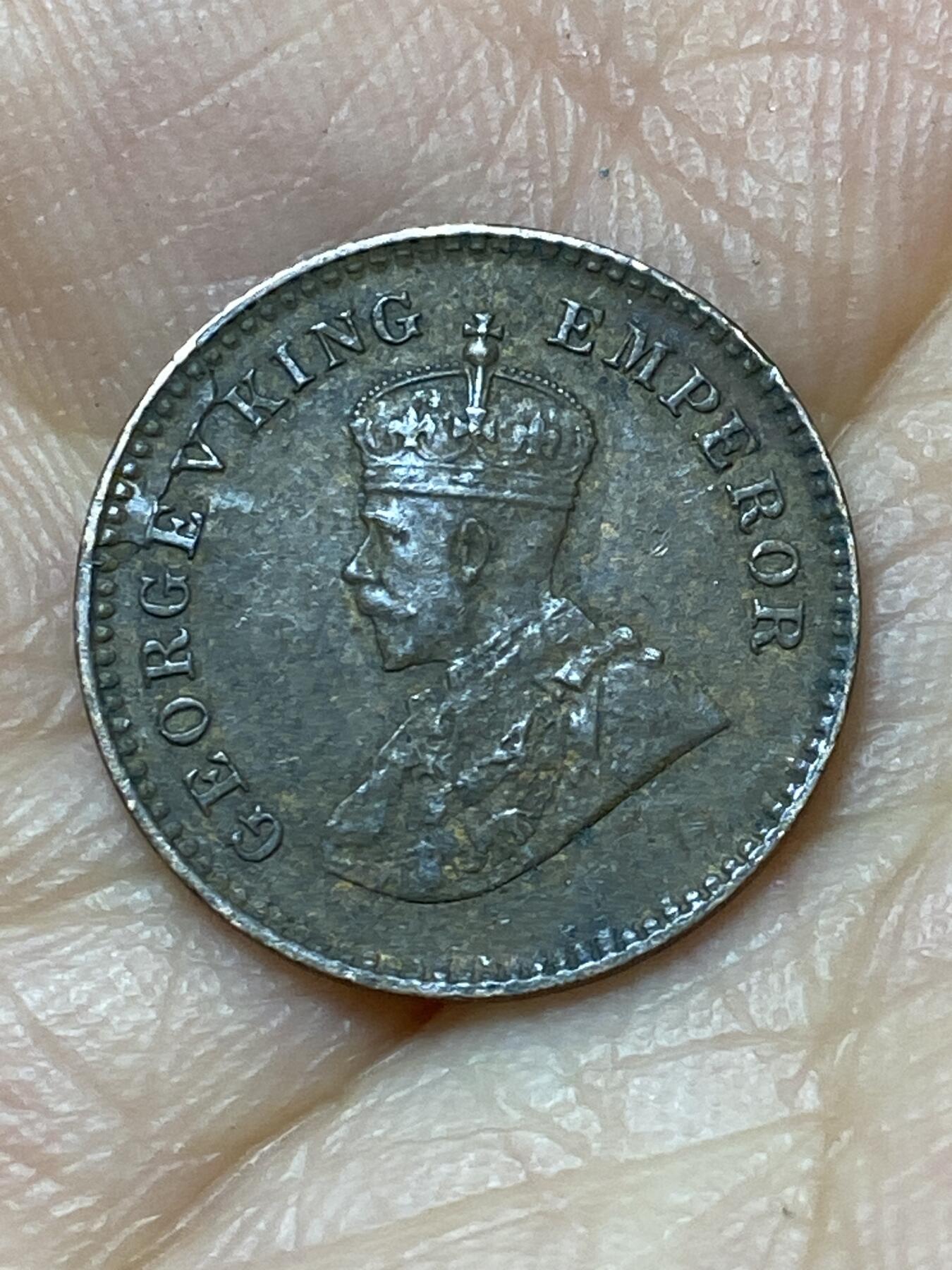 2026年第六场(总第一百七十五场）外国好品散币场(免佣金) 英属印度1914年1/12安娜(乔治五世时期，c版加尔各答造)