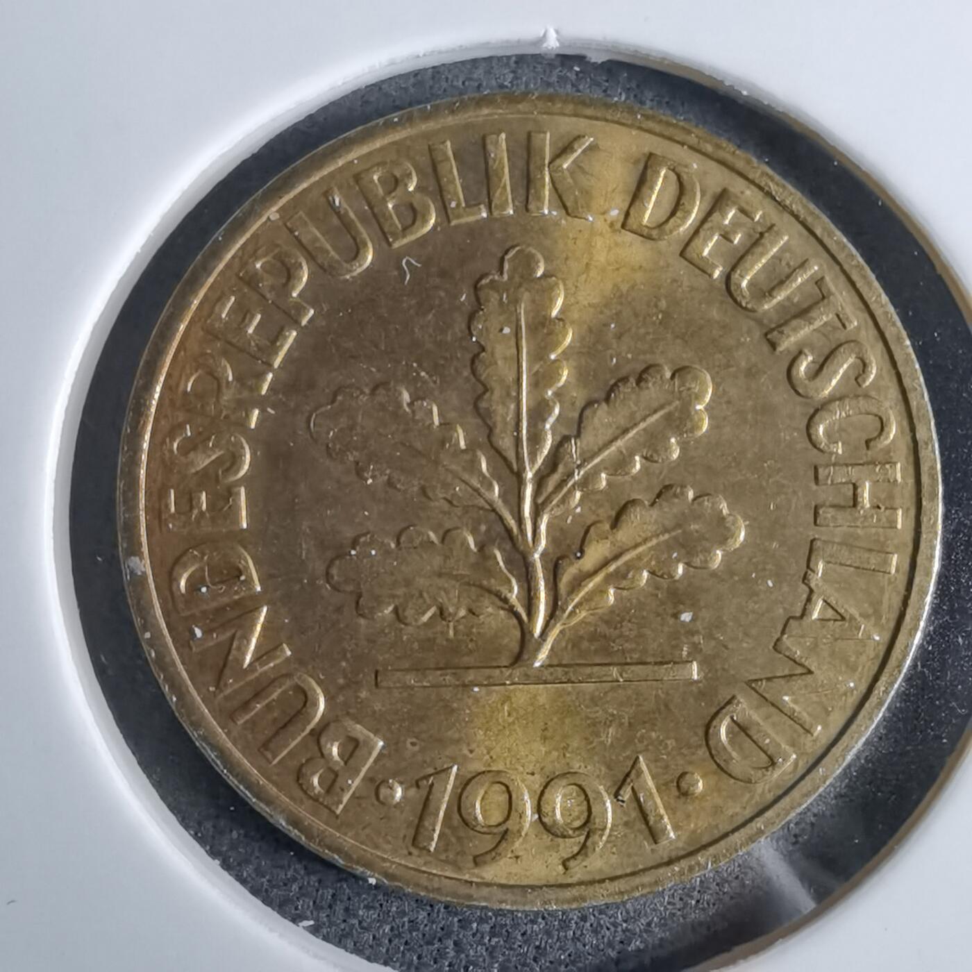 沼泽如烟--第959场 本期开始不支持出价小数点，感谢理解 德国1991年10芬尼