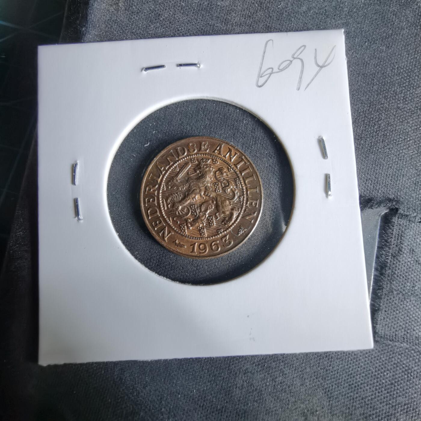 沼泽如烟--第960场 荷属安的列斯1963年一分