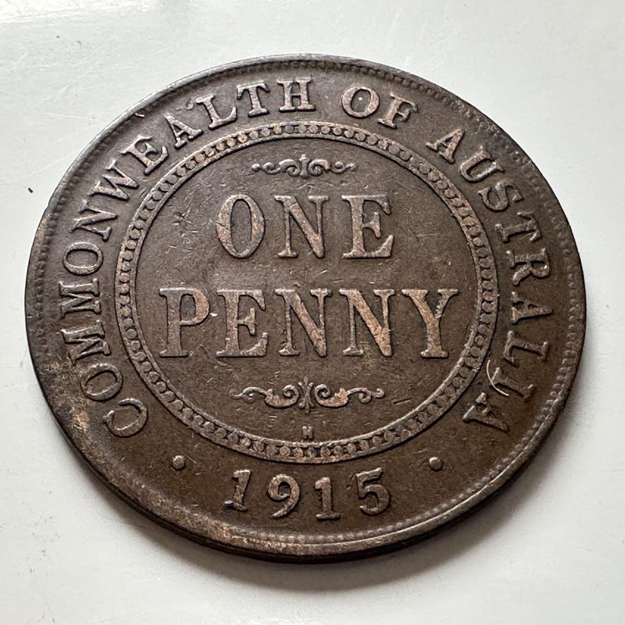 🌹外币初藏🌹🐯2026年第6场  每周二四六晚8️⃣点 接代拍 澳大利亚1915年一便士