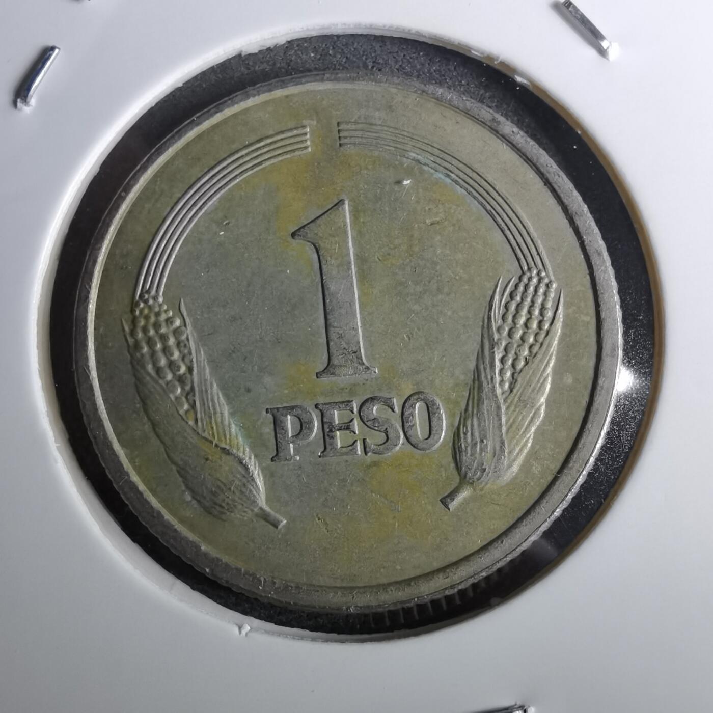 沼泽如烟--第959场 本期开始不支持出价小数点，感谢理解 哥伦比亚1974年1比索