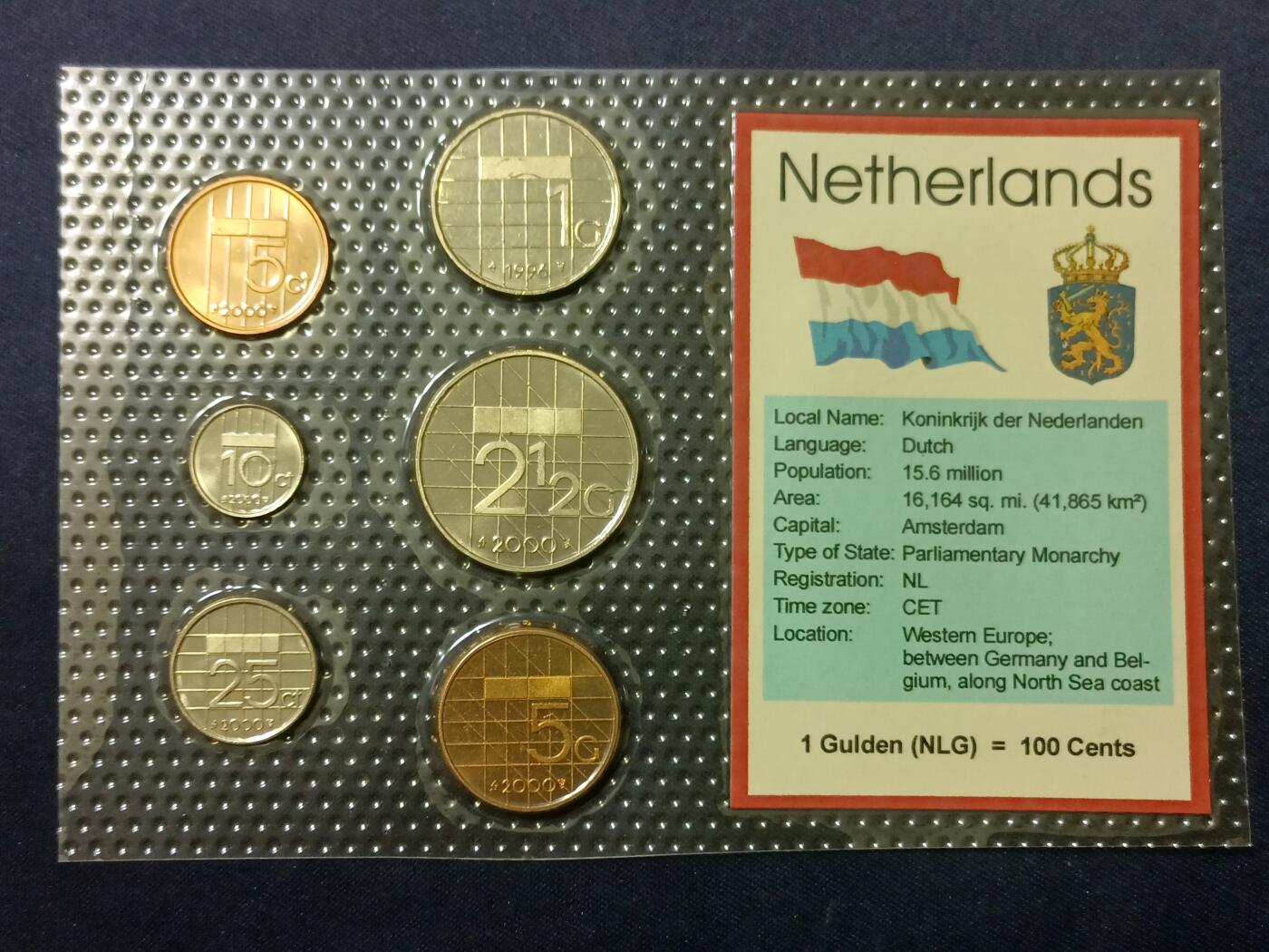 【游宝拍卖】乙巳蛇年第107期 周四集拍 荷兰🇳🇱套币 封装开胶