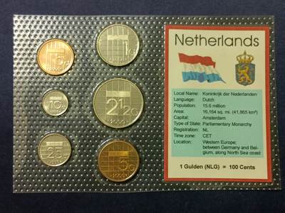 【游宝拍卖】乙巳蛇年第107期 周四集拍 - 荷兰🇳🇱套币 封装开胶