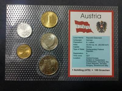 【游宝拍卖】乙巳蛇年第107期 周四集拍 - 奥地利🇦🇹套币 封装开胶