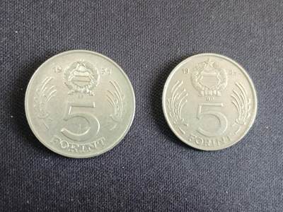 【游宝拍卖】乙巳蛇年第107期 周四集拍 - 匈牙利 5福林 大版+小版