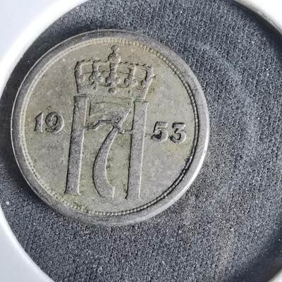 沼泽如烟--第960场 - 挪威1953年25欧尔