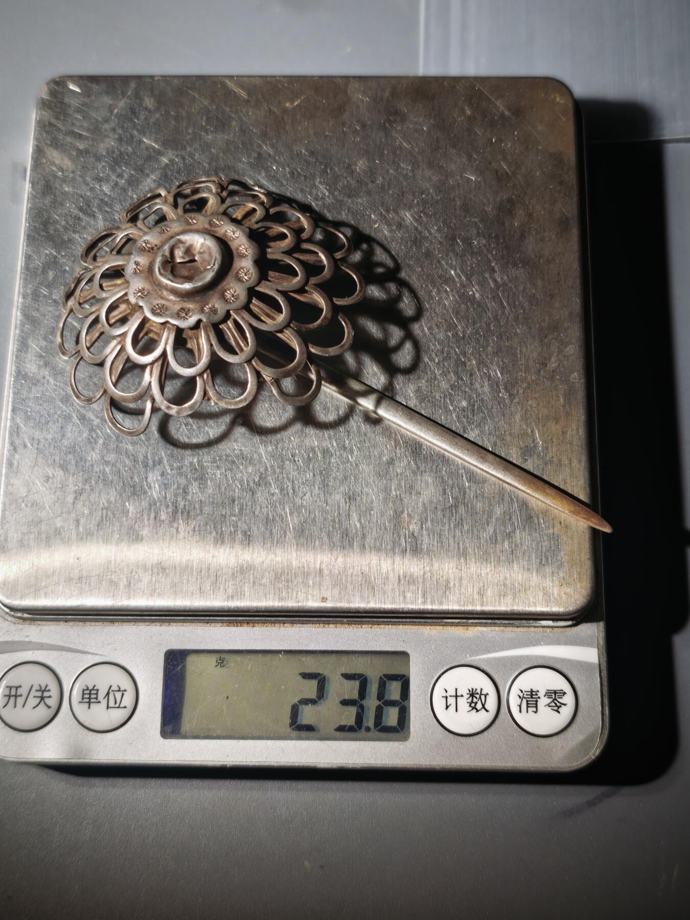 106期回流戒指饰品杂件纪念章丝路钱币专场 老银饰品