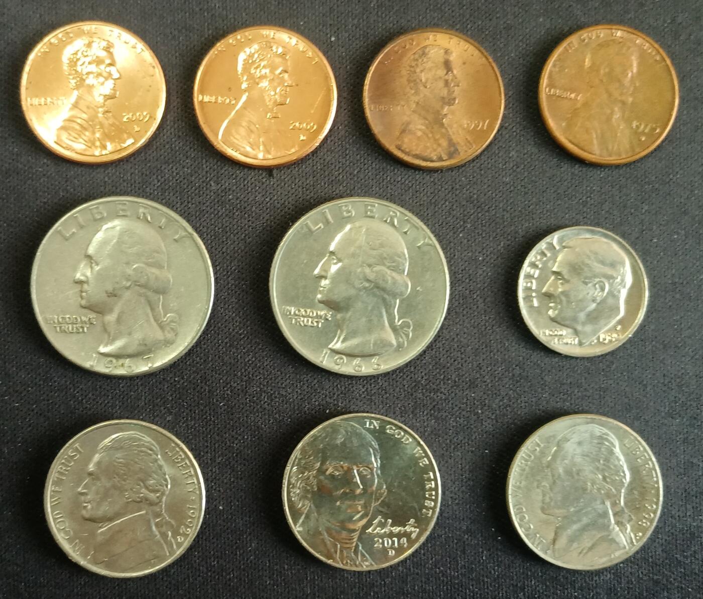 【游宝拍卖】乙巳蛇年第107期 周四集拍 美国🇺🇸 纪念币/流通币 10枚