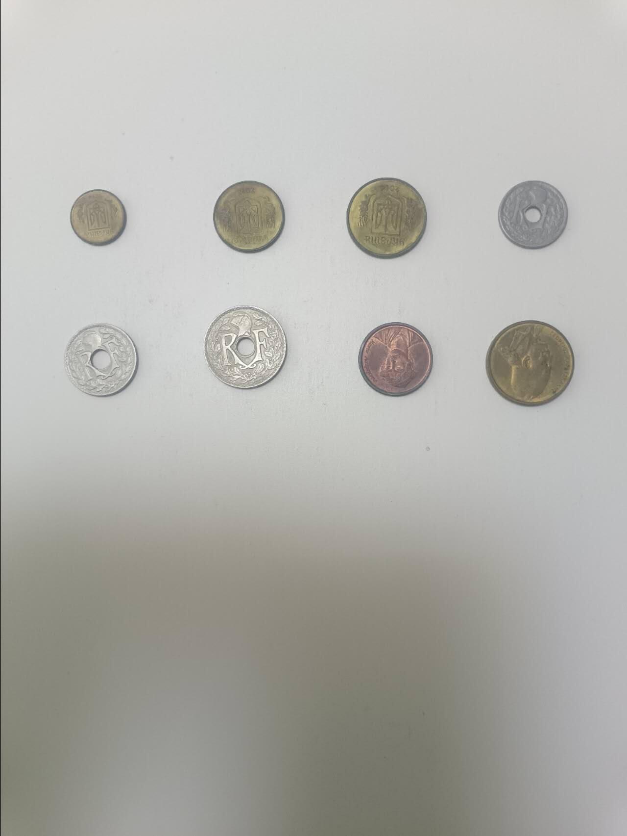 【20260115】非全新纸币和硬币第325场 欧洲国家8枚硬币