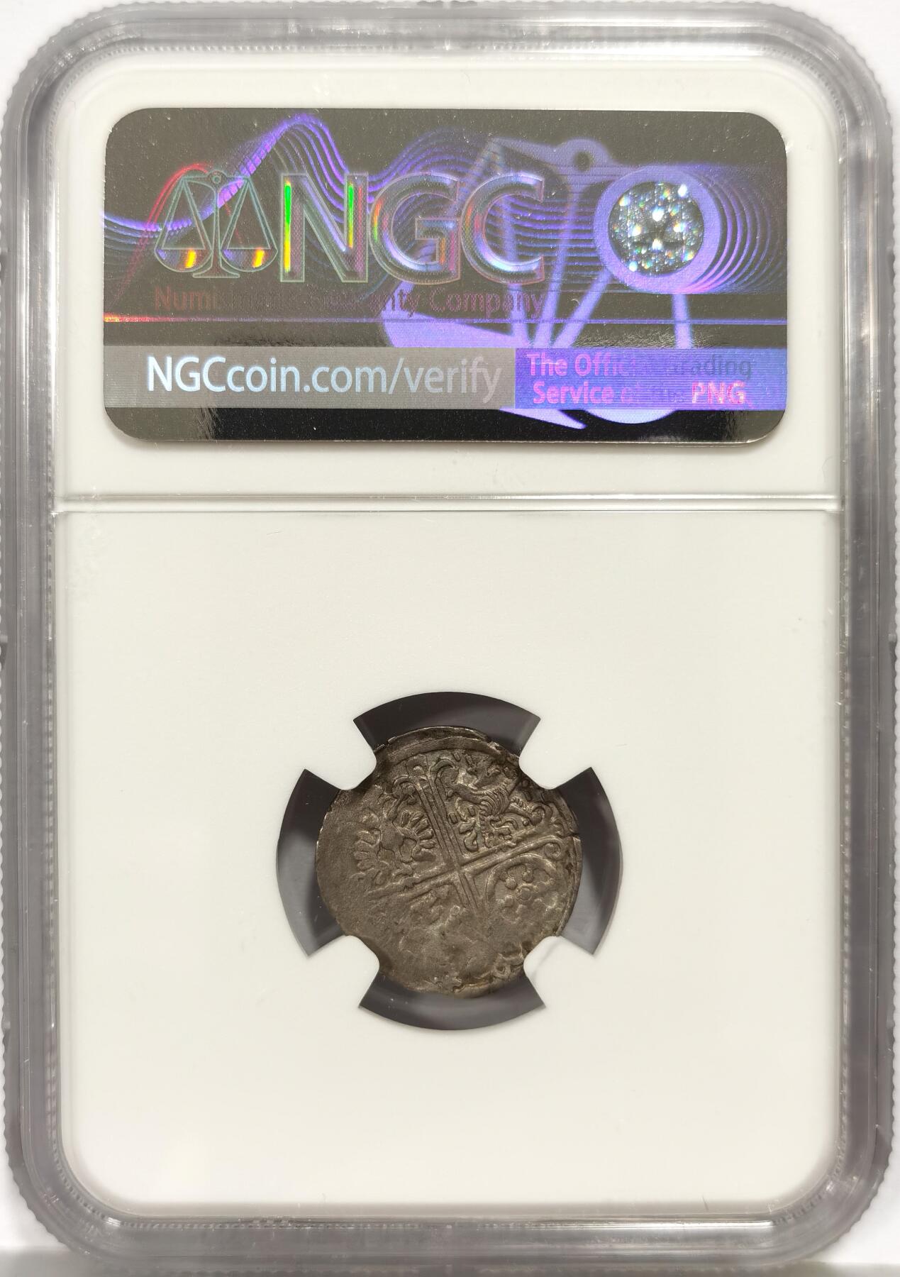 博洋堂世界钱币拍卖第157期（全场包邮） NGC AU53 德国美因茨1630年2克鲁泽银币