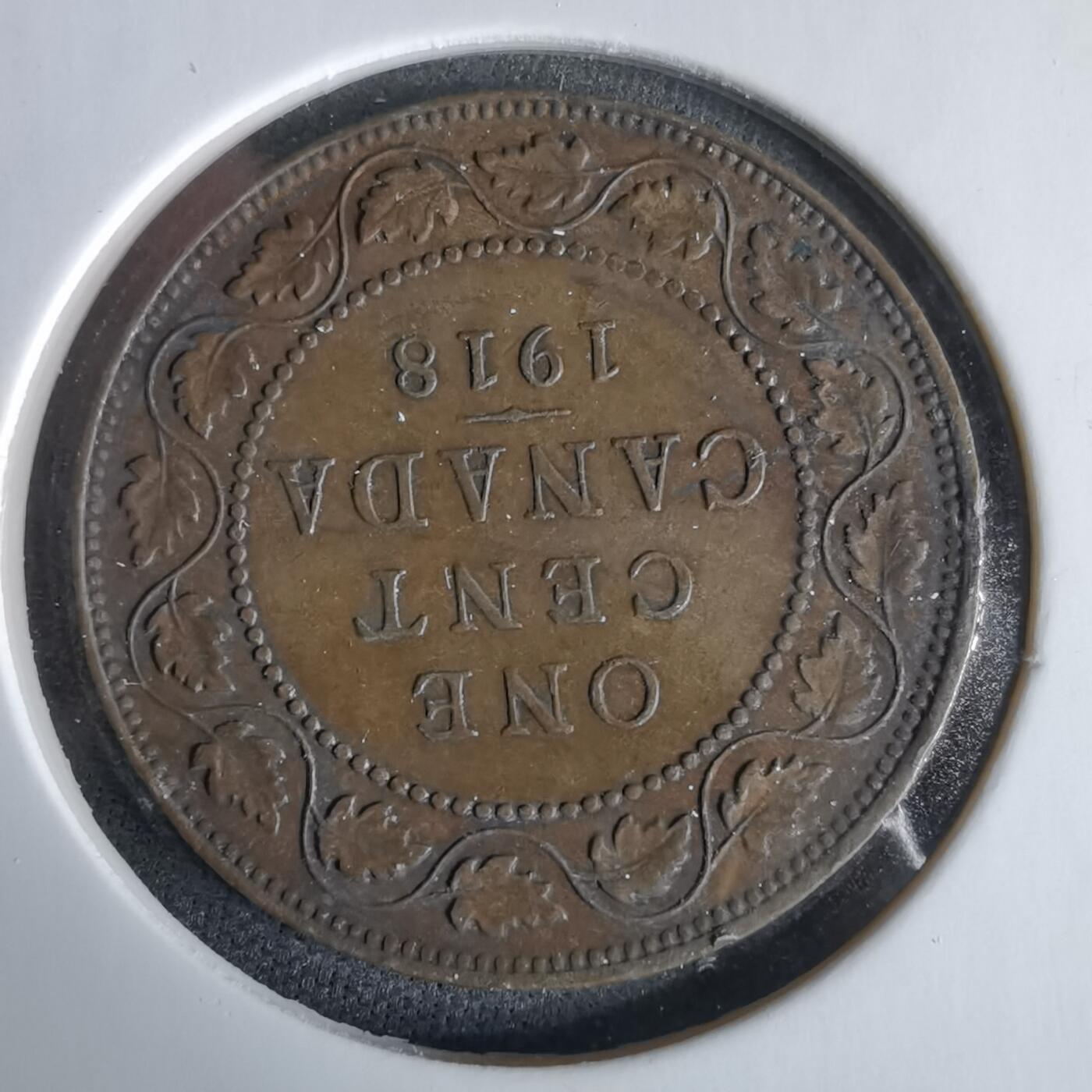 沼泽如烟--第960场 加拿大1918年一分