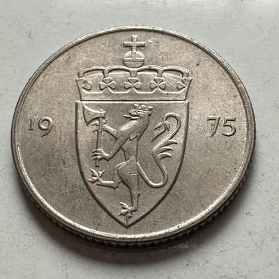 🌹外币初藏🌹🐯2026年第6场  每周二四六晚8️⃣点 接代拍 - 挪威1975年50欧尔