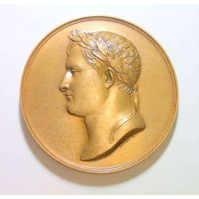 【艺术】可评级 法国艺术大章 拿破仑二世出生高浮雕精制超大铜章 68MM 150克 - 【艺术】可评级 法国艺术大章 拿破仑二世出生高浮雕精制超大铜章 68MM 150克