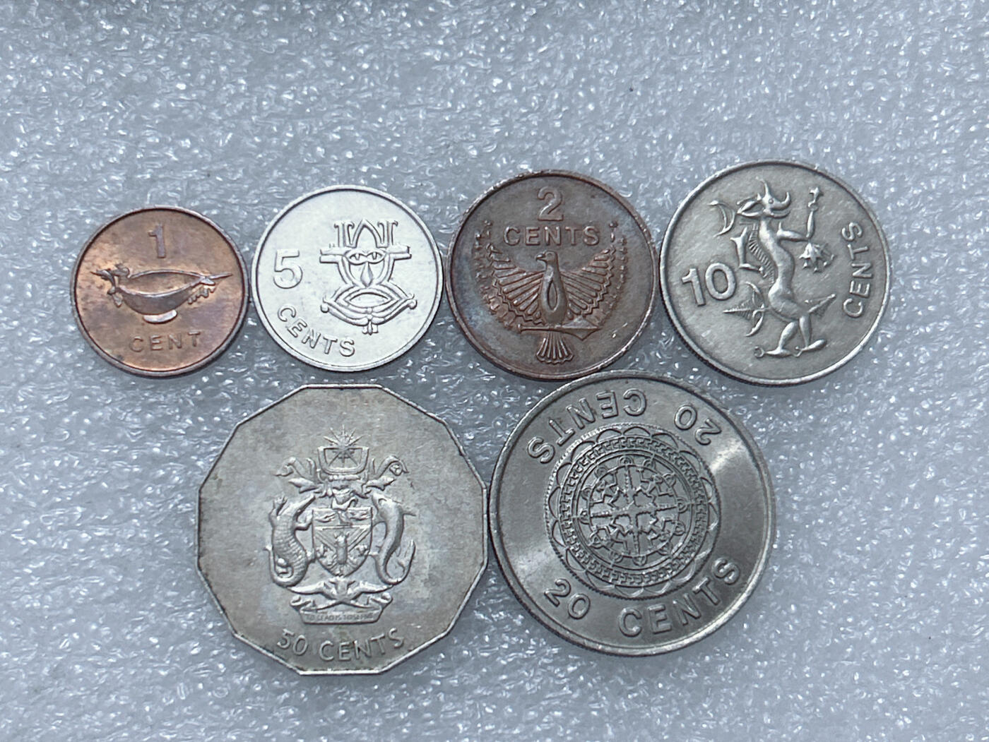 第一海外回流一元起拍收藏 散集专场  第291期 所罗门硬币 6枚套