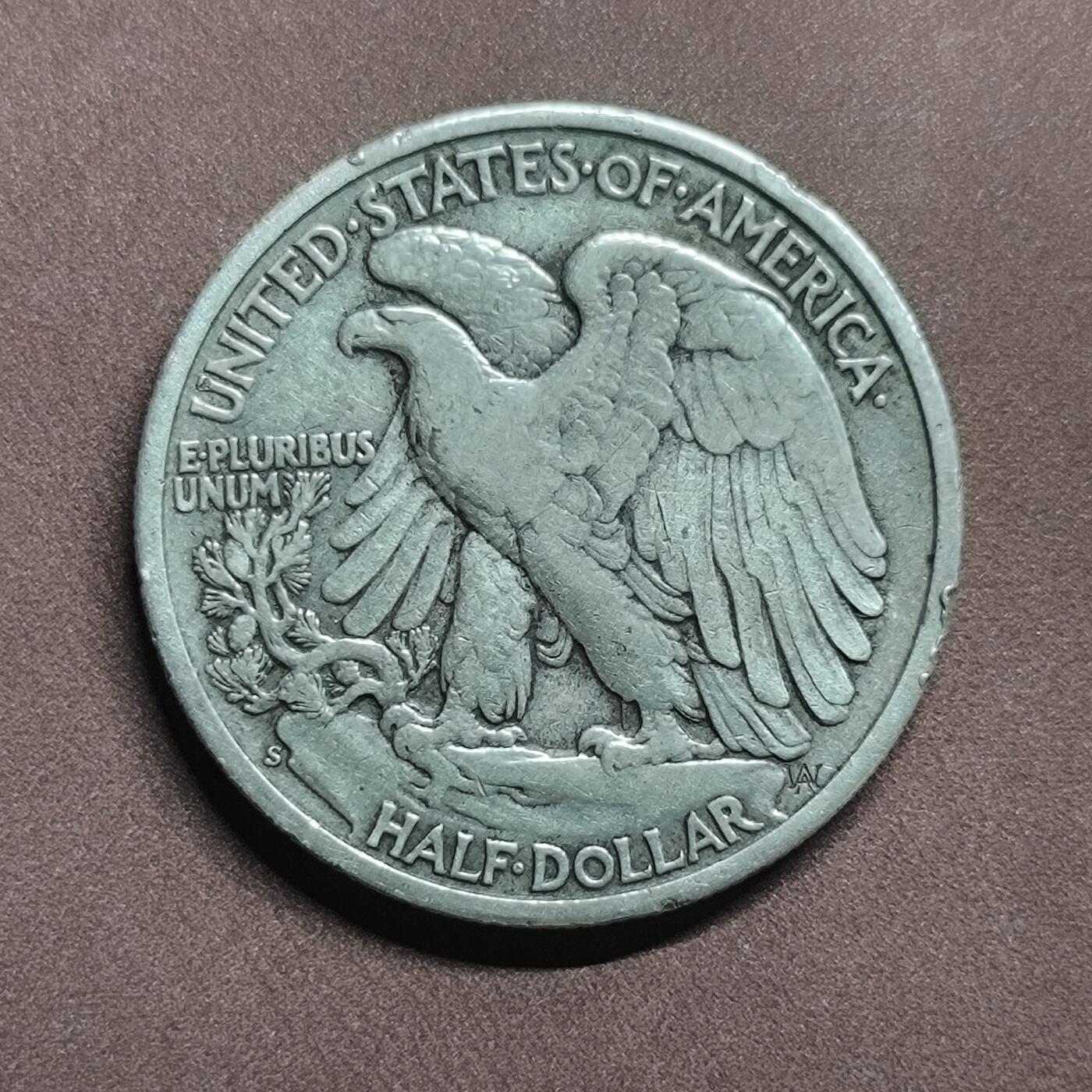 【日月同辉 第2场】世界钱币 银币 1942年美国行走女神银币