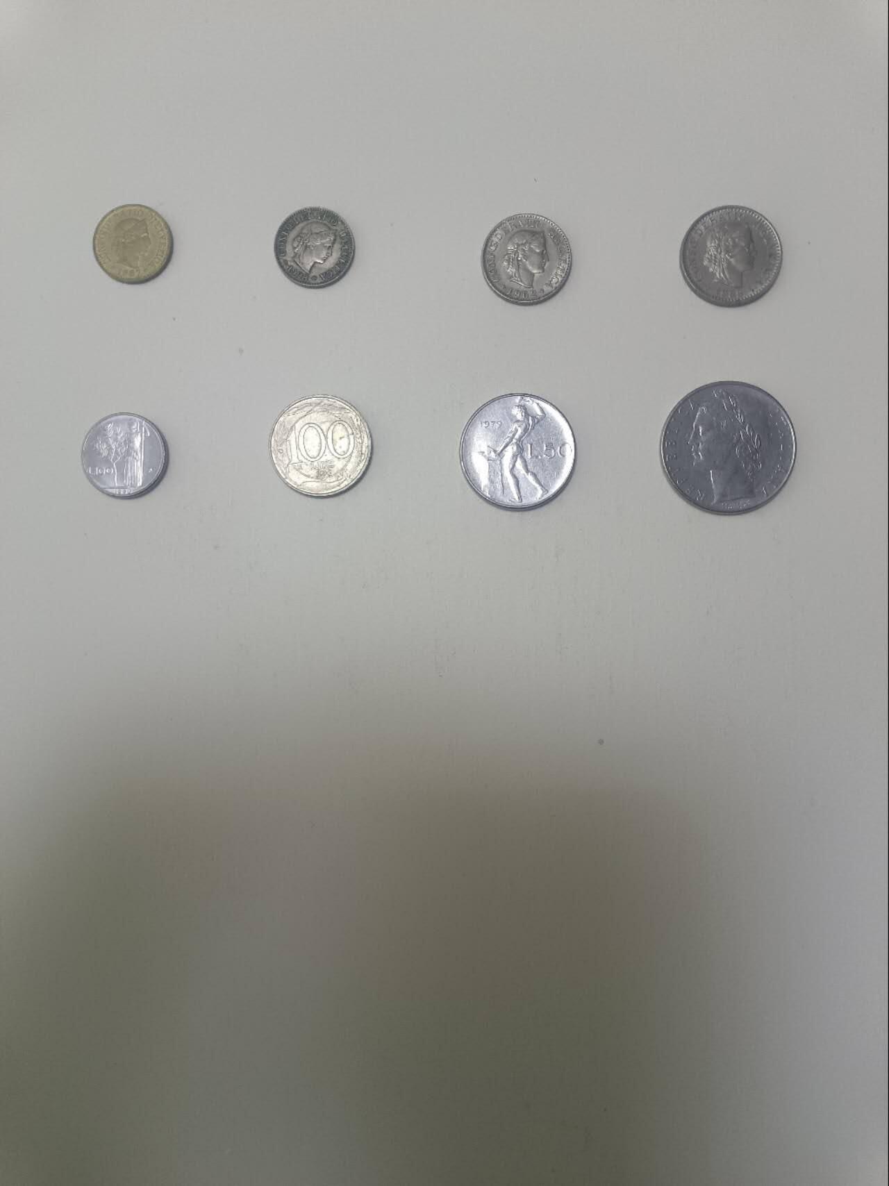 【20260115】非全新纸币和硬币第325场 欧洲国家8枚硬币