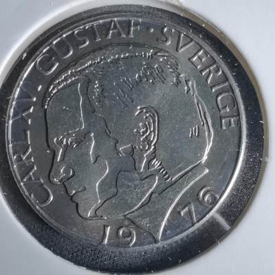 沼泽如烟--第960场 - 瑞典1976年1克朗