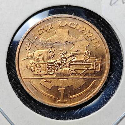 KK钱币收藏小铺  第400期  百期特拍（四拍之四）2月预留时间 周末发货 -  1988马恩岛1便士