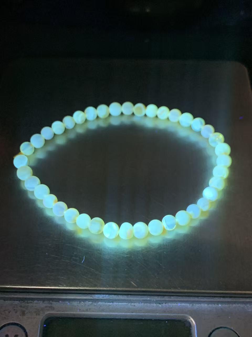 天然俄料蜜蜡单圈手串1条！