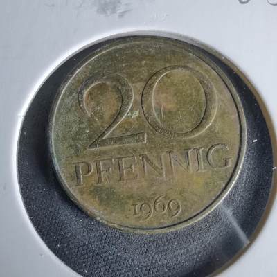 沼泽如烟--第960场 - 东德1969年20芬尼