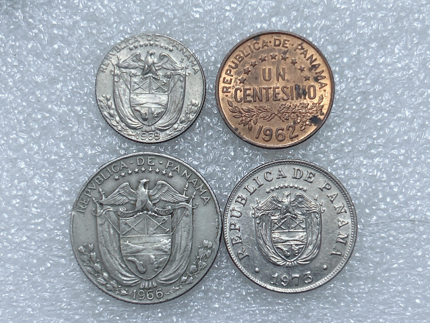 第一海外回流一元起拍收藏 散集专场  第291期 巴拿马硬币 4枚