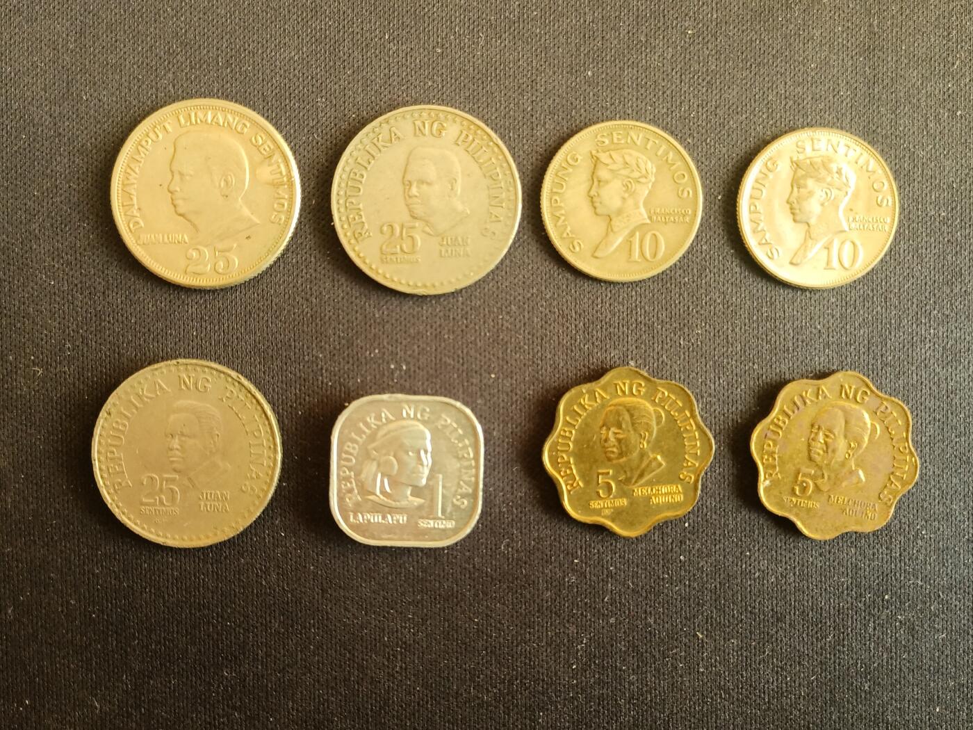 【游宝拍卖】乙巳蛇年第107期 周四集拍 菲律宾🇵🇭 硬币 8枚
