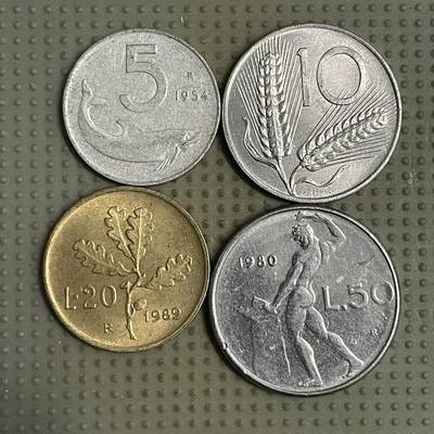 2026年第8场各国散币拍卖（总第158场） - 意大利4枚