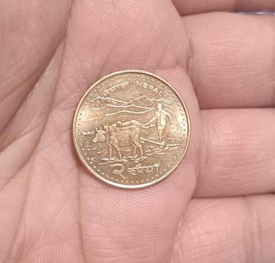 万国钱币第三场 - 原光品尼泊尔硬币一枚