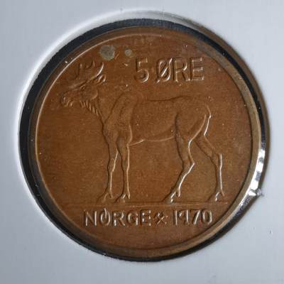 沼泽如烟--第960场 - 挪威1970年5欧尔