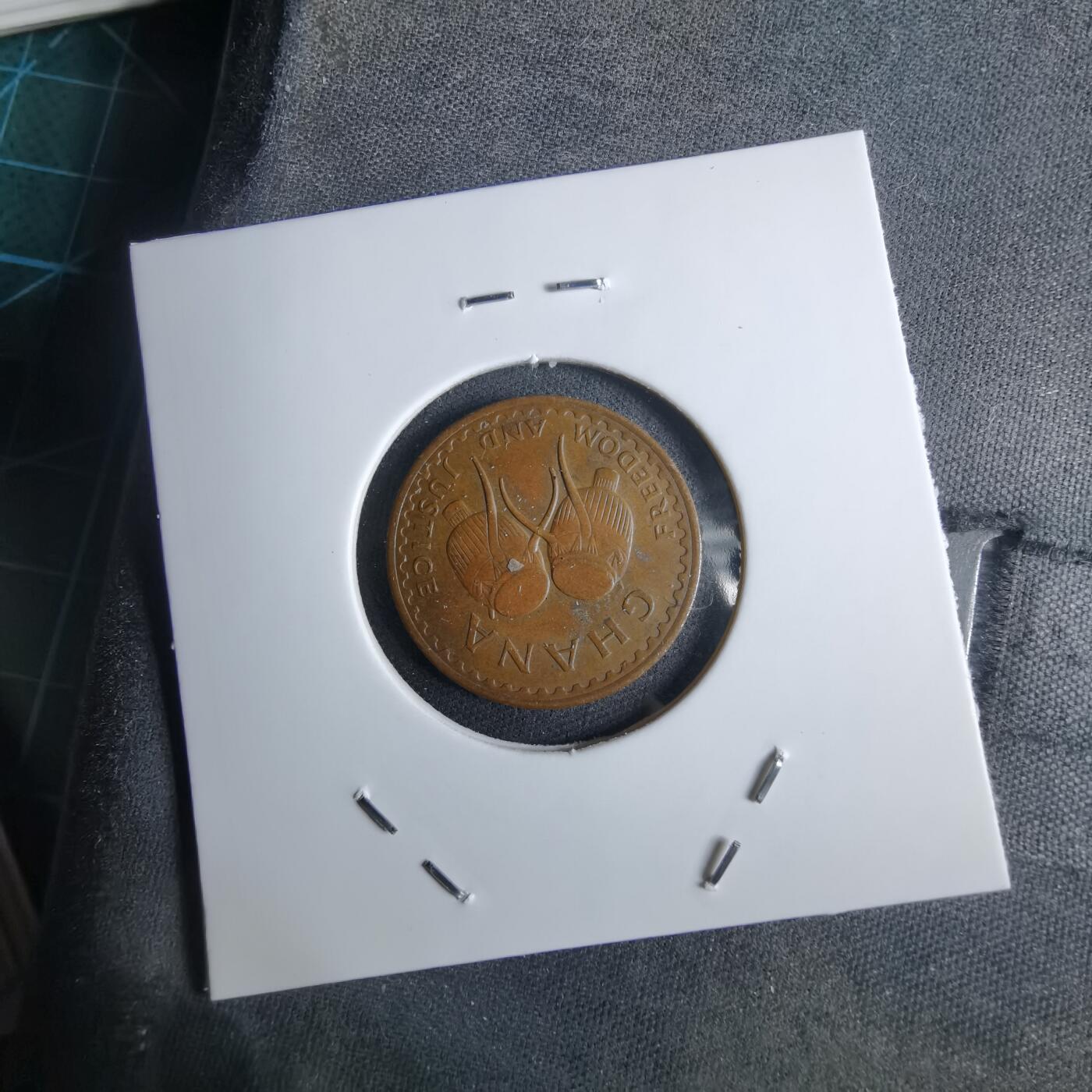 沼泽如烟--第959场 本期开始不支持出价小数点，感谢理解 加纳1967年半比塞瓦