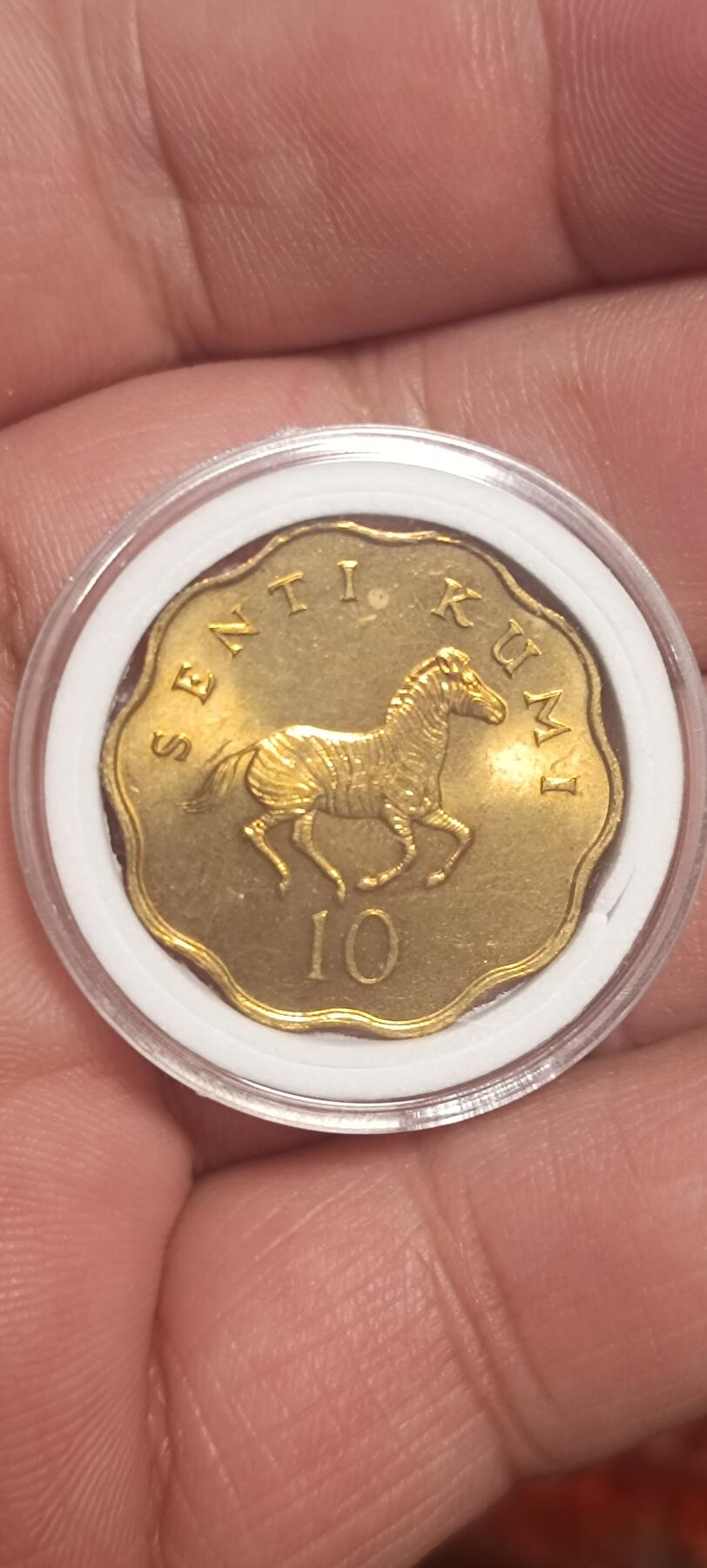 万国钱币第三场 近全新原光坦桑尼亚10生丁