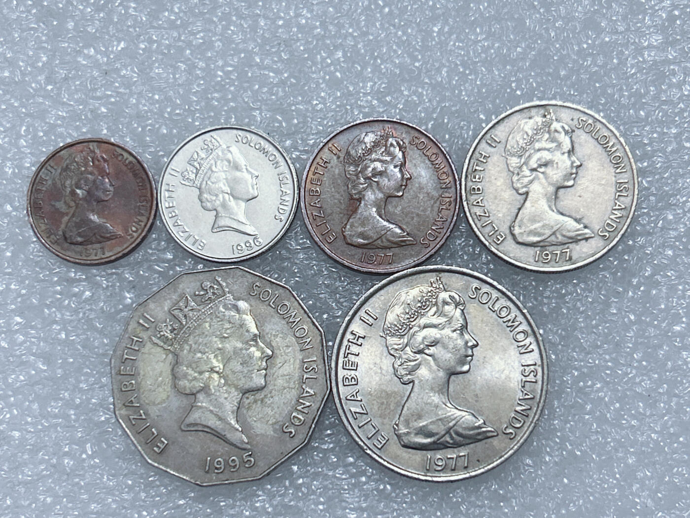 第一海外回流一元起拍收藏 散集专场  第291期 所罗门硬币 6枚套