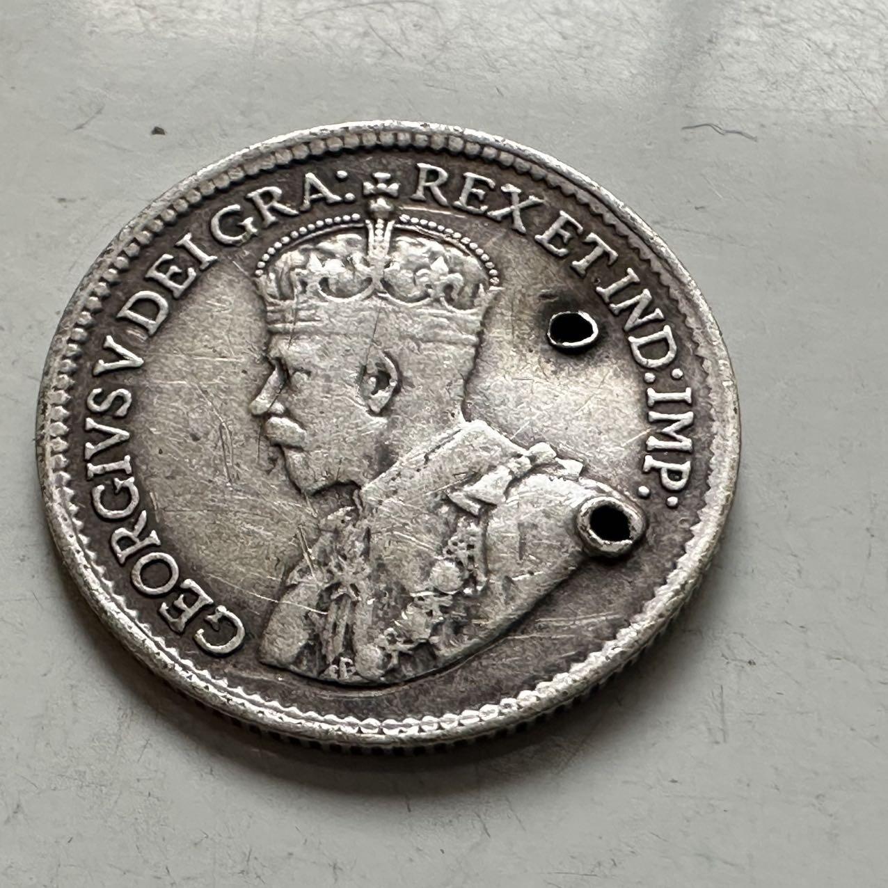 🌹外币初藏🌹🐯2026年第6场  每周二四六晚8️⃣点 接代拍 加拿大1918年五分银币