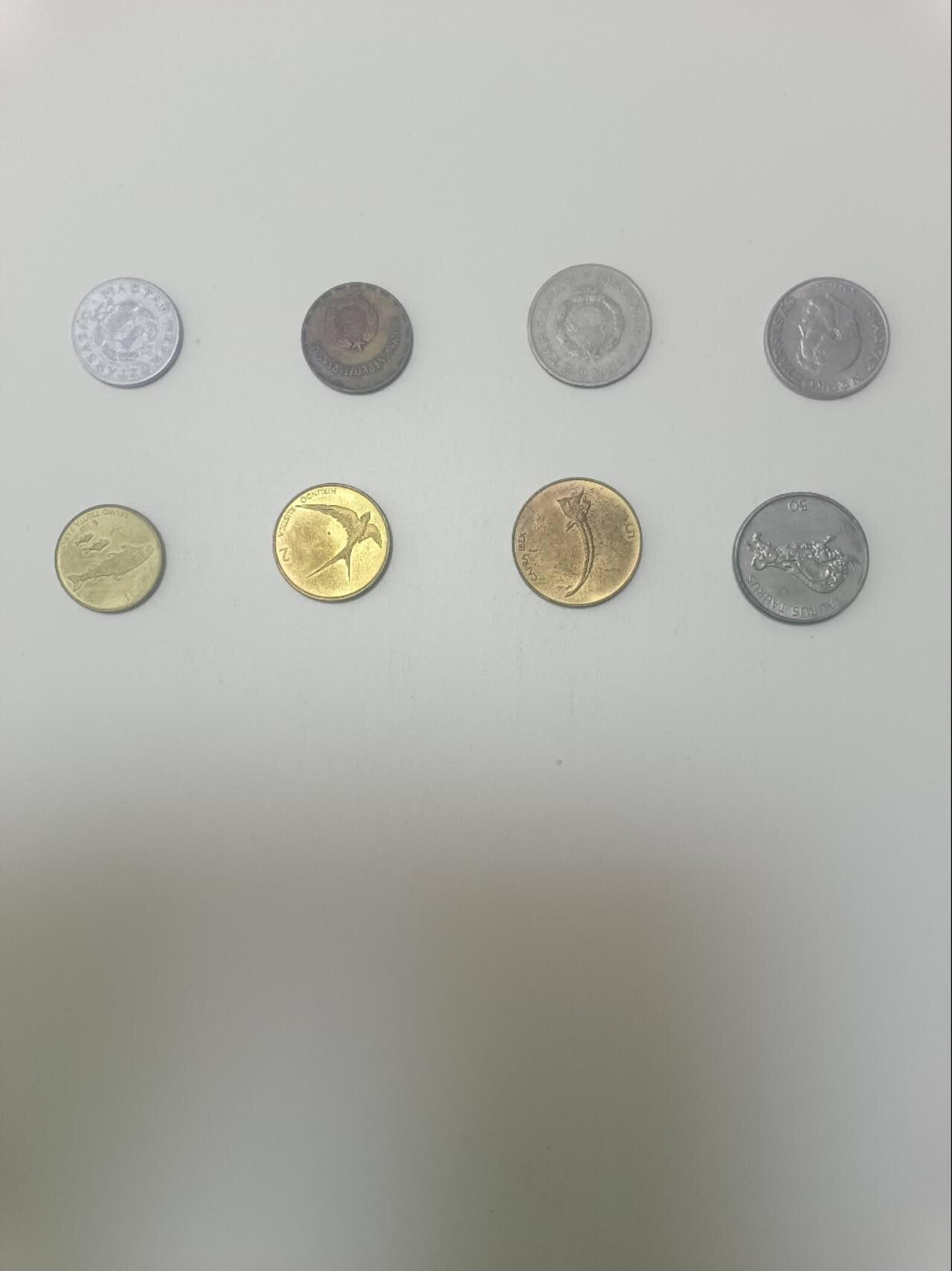 【20260115】非全新纸币和硬币第325场 欧洲国家8枚硬币