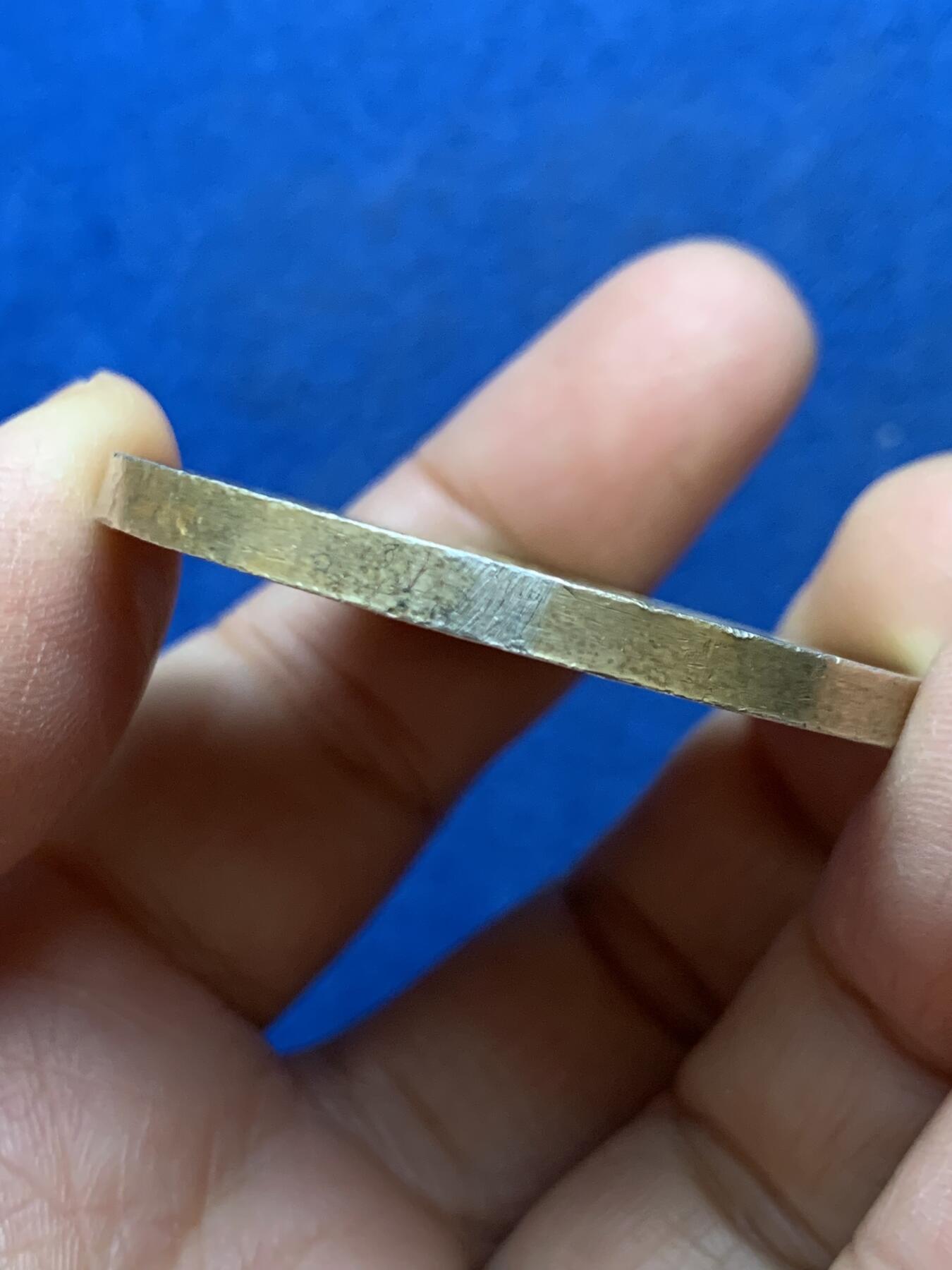 《竞宝斋》第457场 周日，周一，周二   3场连拍 （全场包邮）欢迎送拍 法国 1828年 火灾保险联盟银章 金色包浆 48g 45mm