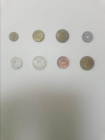 【20260115】非全新纸币和硬币第325场 - 欧洲国家8枚硬币