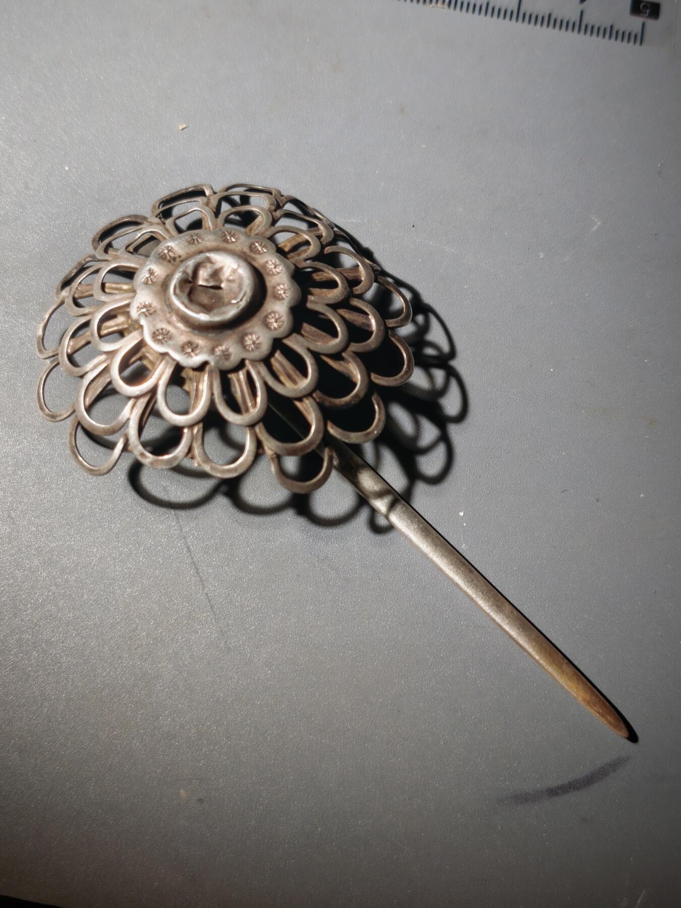 106期回流戒指饰品杂件纪念章丝路钱币专场 老银饰品