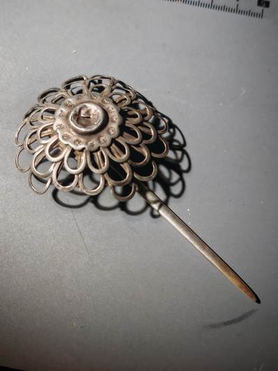 106期回流戒指饰品杂件纪念章丝路钱币专场 - 老银饰品