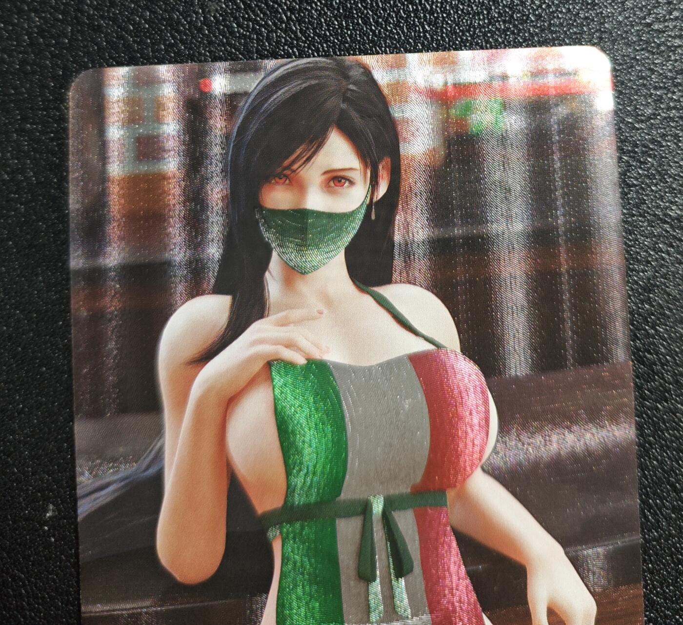 天玑星卡拍第161期《1.15周四截拍》持续收拍收评中 满赠卡需备注 宁缺卡牌 最终幻想7 蒂法·洛克哈特 粗闪 九张 个别微瑕