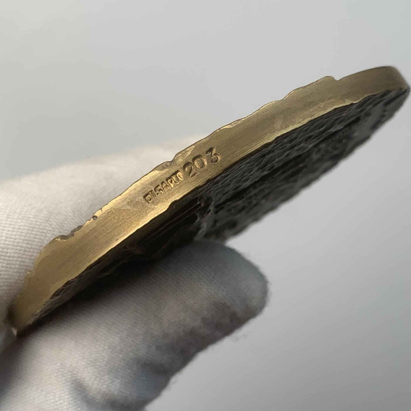 掌中浮雕-藏着的欧洲第049场 1974年葡萄牙民主共和国纪念铜章，80mm，197g