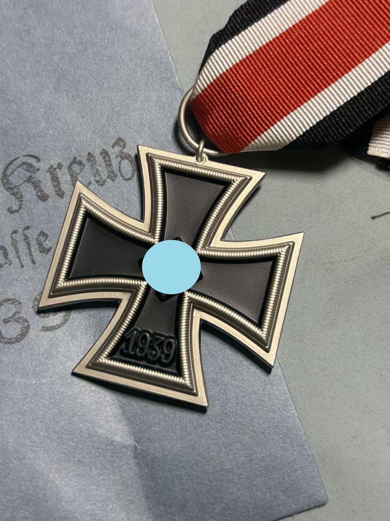 盛世勋华——号角文化勋章邮票专场拍卖第299期 德国（1939）二级铁十字勋章 带纸袋 工艺品非原品