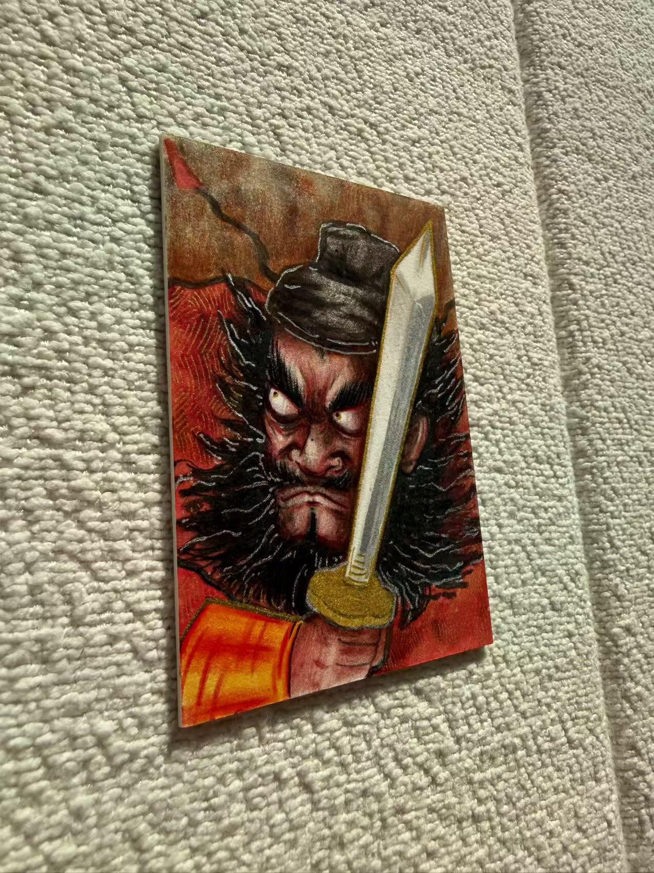 天玑星卡拍第161期《1.15周四截拍》持续收拍收评中 满赠卡需备注 【手绘卡】居子 钟馗 手绘卡