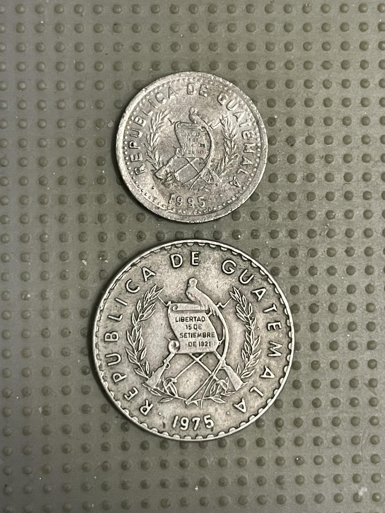 2026年第11场各国散币拍卖（总第161场）16.17两天外出，18号可以发货 危地马拉2枚