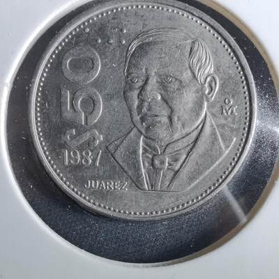 沼泽如烟--第960场 - 墨西哥1987年50比索